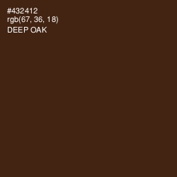 #432412 - Deep Oak Color Image